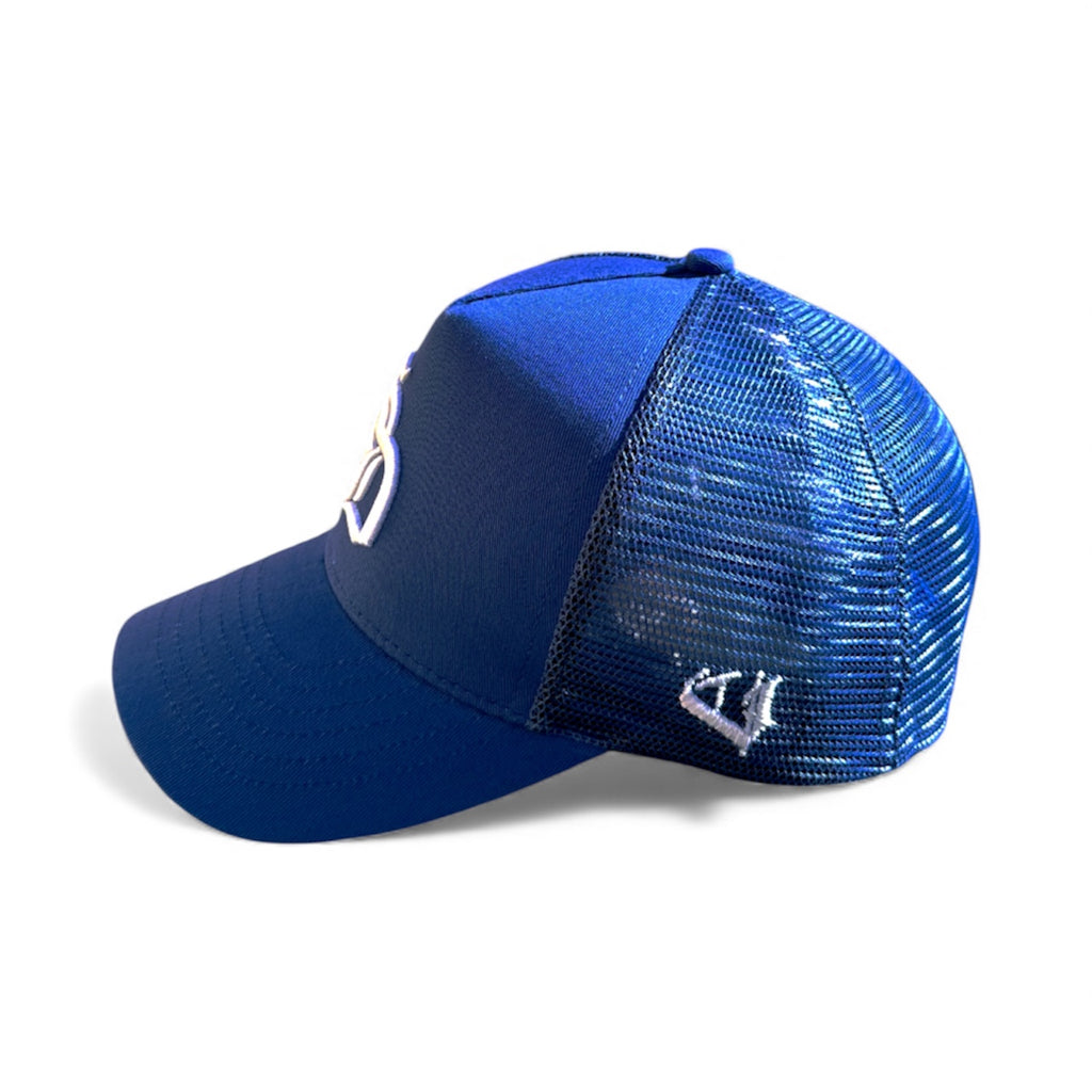 OE' SD Blue Trucker Hat