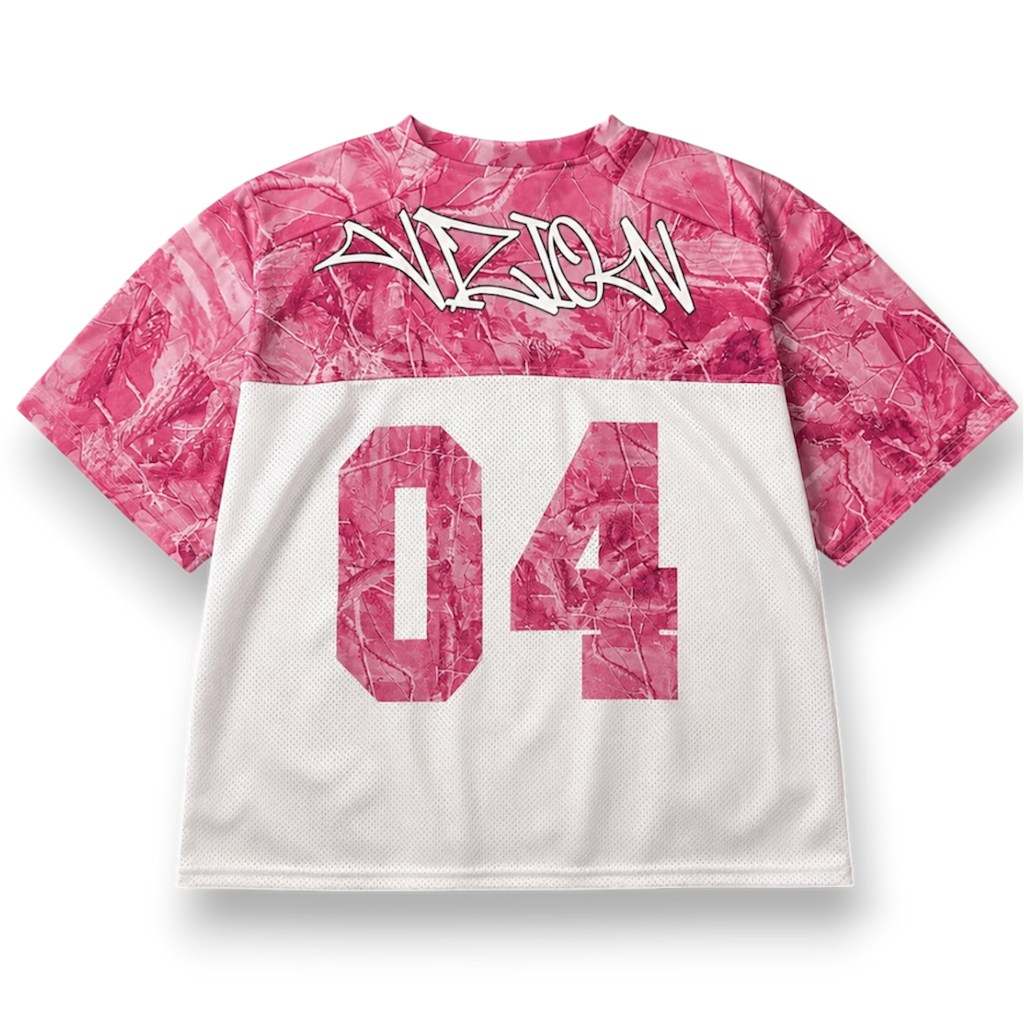 V$D Mesh Boxy 1904 Pink Camo Jersey