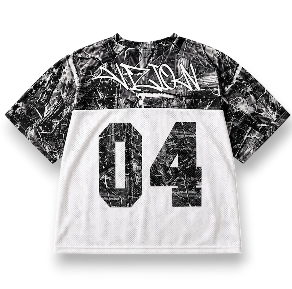 V$D Mesh Boxy 1904 B/W Camo Jersey