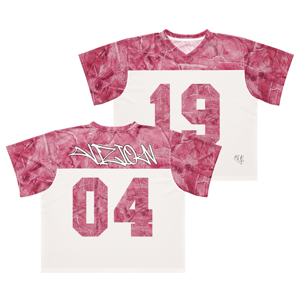 V$D Mesh Boxy 1904 Pink Camo Jersey